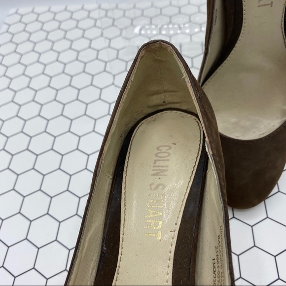 Colin Stuart Suede Round Toe 4” Heels size 7 - Picture 2 of 5